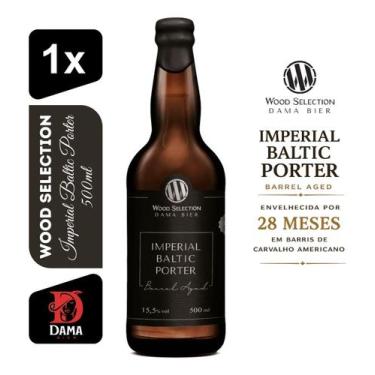 Imagem de Cerveja Imperial Baltic Porter Dama Bier Wood Selection 500ml