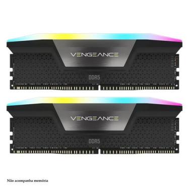 Imagem de Memória RAM Corsair Vengeance RGB DDR5 - CMHLEKIT2-D5 (Kit