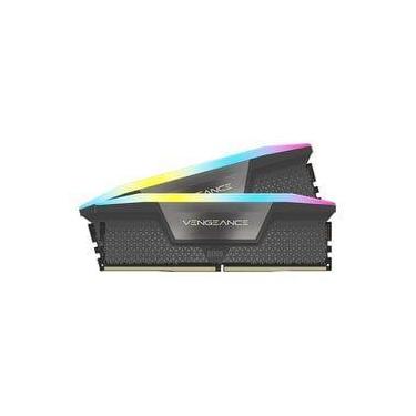 Imagem de Memória RAM Corsair Vengeance RGB 64GB (2x32GB) DDR5 6000MHz - CMH64GX
