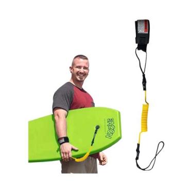 Imagem de Leash De Surf Para Ondas Pequenas a Médias Com Gancho De Segurança Par
