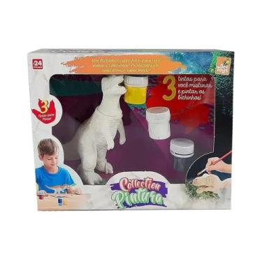 Imagem de Collection Pintura com 3 Tintas do Dinossauro - Bee Toys - BEE TOYS/RO