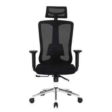 Imagem de Cadeira de Escritório Ergonômica DT3 Maya, Até 120kg, Descanso de Braç