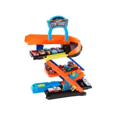 Imagem de Kit Pista Hot Wheels City Garagem de Acrobacias Mattel