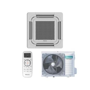 Imagem de Ar Condicionado Cassete Hisense 24000 Btus Frio Auc-24tr2rjjc3 Inverter Wi-fi 220v BRANCO / 220