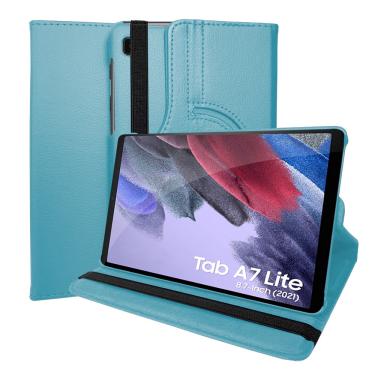 Imagem de Capa Capinha Tablet Samsung Tab A7 Lite T220 T225 8.7 Polegadas Couro Giratória Inclinável Premium