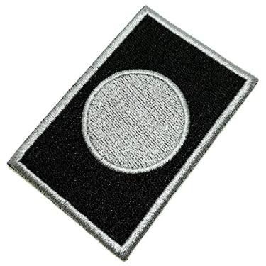 Imagem de BP0058T 02 Bandeira Japão Patch Bordada fixa a ferro costura