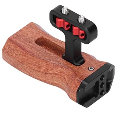 Imagem de Alça lateral da gaiola da câmera, design ergonômico forte e durável Alça da gaiola da câmera para luz de preenchimento para microfone para monitor