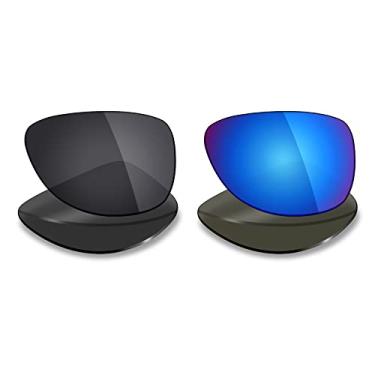 Imagem de 2 pares de lentes polarizadas de substituição da Mryok para óculos de sol Oakley Felon – Opções
