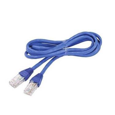 Imagem de Cabo de Rede Ethernet Lan Rj45 Cat5e Utp Azul 10 Metros