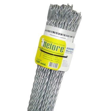 Imagem de Distanciador para Cerca Morlan Nelore 3mm 1,20m Embalagem com 100 Unidades