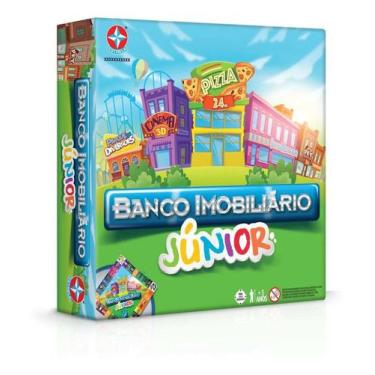 Imagem de Jogo Banco Imobiliário Jr. Da Estrela Brinquedos Oficial