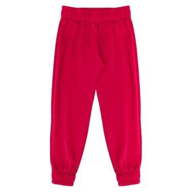 Imagem de Calça Jogger Infantil Feminina Select Vermelho