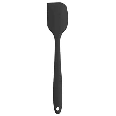 Imagem de Espátula De Silicone Para Raspagem 27cm Preto - Confeitaria