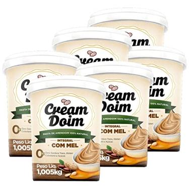 Imagem de Pasta De Amendoim Integral Com Mel - Cream Doim - 6 unidades