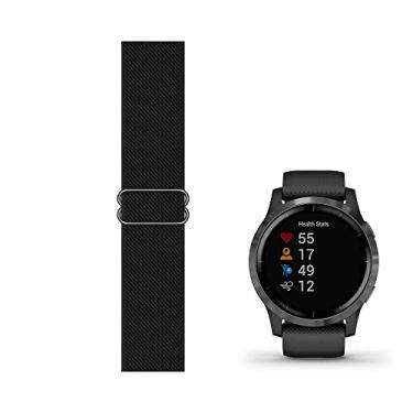 Imagem de C2D JOY Pulseira de nylon elástica ajustável com alça elástica compatível com Garmin Venu 2/2S e relógio vivoactive 4/4S, 22MM version