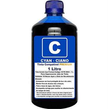 Imagem de Refil Tinta Ciano Para Impressoras L3250 L3150 L3210 L3110 L5190 544 1 Litro