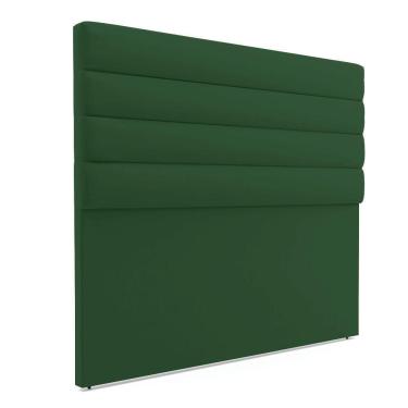 Imagem de Cabeceira Para Cama Box King 190 Cm Veludo Verde