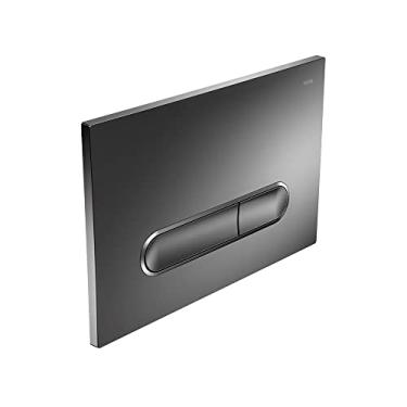 Imagem de Acabamento para Caixa de Descarga Embutida Docol Salvágua 949348 Grafite Polido