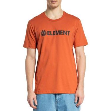 Imagem de Camiseta Element Blazin Color Wt23 Masculina Laranja