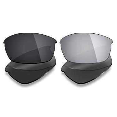 Imagem de Mryok 2 pares de lentes polarizadas de substituição para óculos de sol Oakley Flak Jacket – Opções