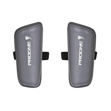 Imagem de Caneleira Futebol Futsal Moccus Sem Tornozeleira - Hotstamping - Cinza - Acima 12 anos - Par