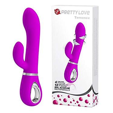 Imagem de Vibrador Rotativo Recarregável com 12 Modos de Rotação e 4 Modos de Vibração - PRETTY LOVE TERNENCE - Sexyshop