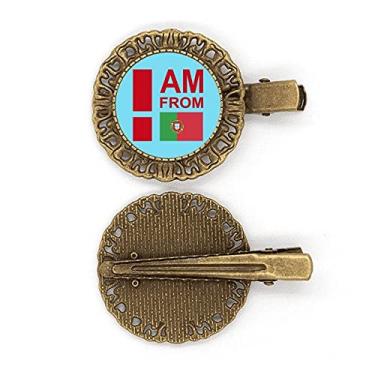 Imagem de Presilha de cabelo I Am From Portugal Art Deco Gift Fashion grampo de cabelo