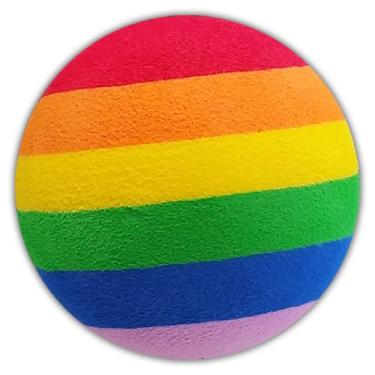 Imagem de Antena de carro com orgulho de arco-íris da Tenna Topper/Piglador espelhado/Suporte de mola para mesa Bobble
