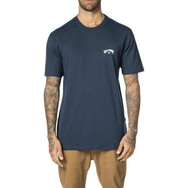 Imagem de Camiseta Billabong Small Arch Wt23 Masculina Azul Marinho