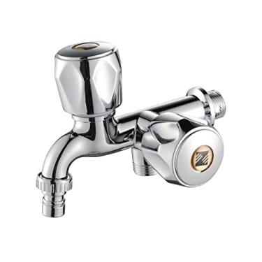 Imagem de Bothyi de água para máquina de lavar roupa de banheiro montada na parede G1/2 de água para pia de água para casa Piscina, estilo C