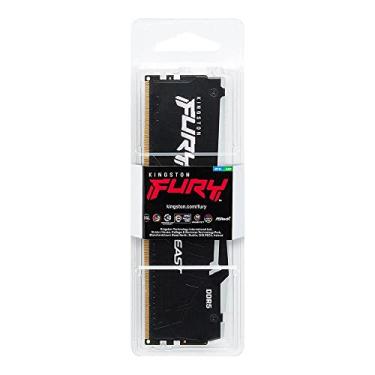 Imagem de Kingston Tecnologia Kingston Fúria Fera RGB 16GB 5200MT/s DDR5 CL40 DIMM Módulo Único de Memória Desktop | Intel XMP 3.0 | Tecnologia de Sincronização Infravermelha | Estabilidade Overclocking |