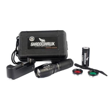 Imagem de Lanterna Shadowhawk X900 Exclusiva Com Lente Verde E Vermelha