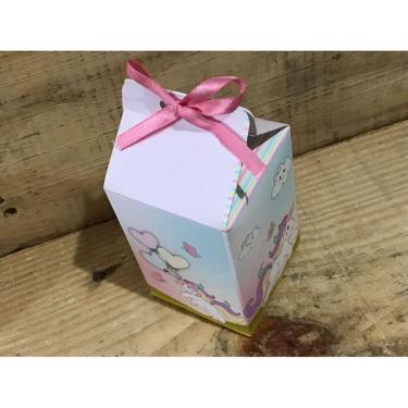 Imagem de Kit 10 caixinhas lembrancinhas unicornio