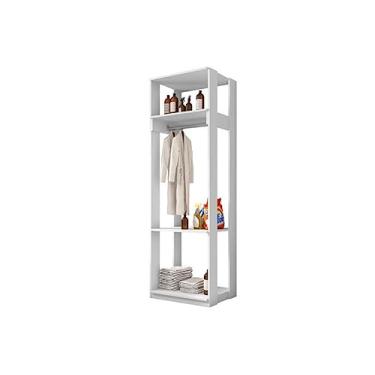 Imagem de Closet Guarda Roupa Módulo Titan Branco Velluto - Móveis Leão