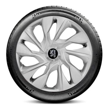 Imagem de Calota LC330 Peugeot Aro 14 Prata DS4 Escolha o carro