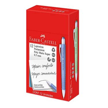 Imagem de Lapiseira Poly Matic Super - 0.7 mm, Faber-Castell, LP07PMS, Multicor, pacote de 12