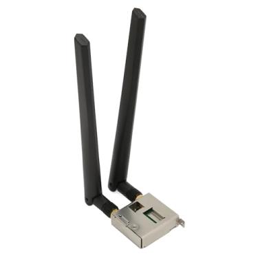 Imagem de Placa Sem Fio WiFi 6, 1730 Mbps NGFF M.2 AX200NGW, Banda Dupla 2,4 GHz 5 GHz, Criptografia WPA3, Compatível Com 10 64 Bits, para 11 64 Bits, para Placas-mãe