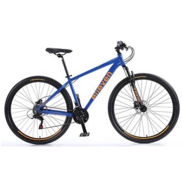 Imagem de Bicicleta Aro 29 Mtb Bike Alumínio 21V Shimano Azul - Elleven