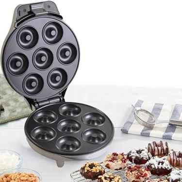 Imagem de Máquina De Donuts Rosquinhas Confeitaria Mini Doces Culinária 110 / 220v 1200W