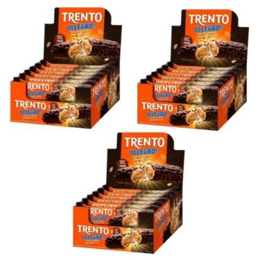 Imagem de Kit C/ 3 Display Trento Allegro Choco Dark Amendoim 560G