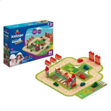 Imagem de Xalingo BRINCANDO DE ENGENHEIRO FAZENDINHA 90 PÇS, Modelo: 52771