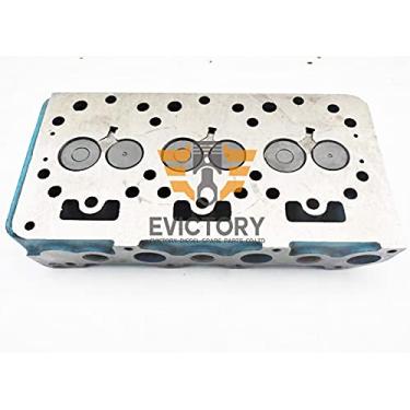 Imagem de Para kubota D850 mola de válvula de cabeça de cilindro + kit de reconstrução anel de pistão + rolamento grande e pequeno do motor + conjunto completo de juntas