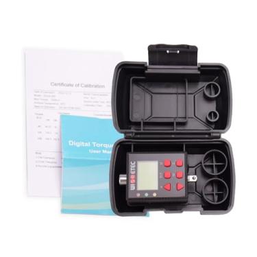 Imagem de SZITW Medidor de torque digital Display com luz de fundo digital chave Testador de torque Dois modos de trabalho ajustáveis cinco unidades comutáveis com campainha e função de luz indicadora LED