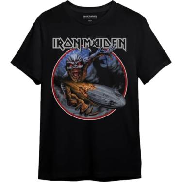Imagem de Camiseta Iron Maiden Fall From Sky (BR, Alfa, PP, Regular, Preto)