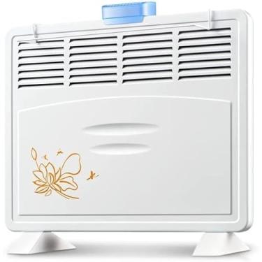Imagem de Aquecedor de espaço de painel de convecção, aquecedor de espaço, aquecedor de convetor elétrico de 800-1000 W, independente/montado na parede, silencioso, proteção contra superaquecimento, p