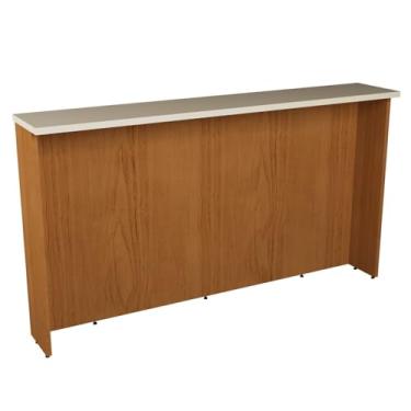 Imagem de Bancada para Cozinha Ilha 200cm Cozinha Milão Freijó Rocks/Cinza Argila