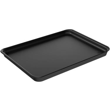Imagem de Bandeja Plástica para Servir Coza 32x23cm Preto Restaurante A4 Casual Escritório Loja