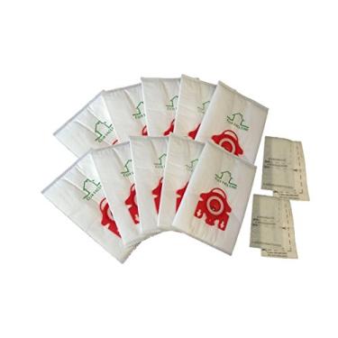 Imagem de Saco de pó HyClean tipo FJM 3D Efficiency da Miele (pacote com 10 + 4 filtros) S241 - S256i ✦ S290 e S291 ✦ S300i - S399 ✦ S500 - S578 ✦ S700 - S768 ✦ S4000 0 - S4 999 ✦ S6000 (C2)