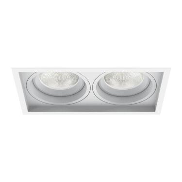 Imagem de Spot Embutir Recuado Microborda Duplo Par20 Branco- Interlight