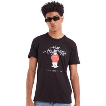 Imagem de Camiseta Coca Cola Happiness Masculino-Masculino